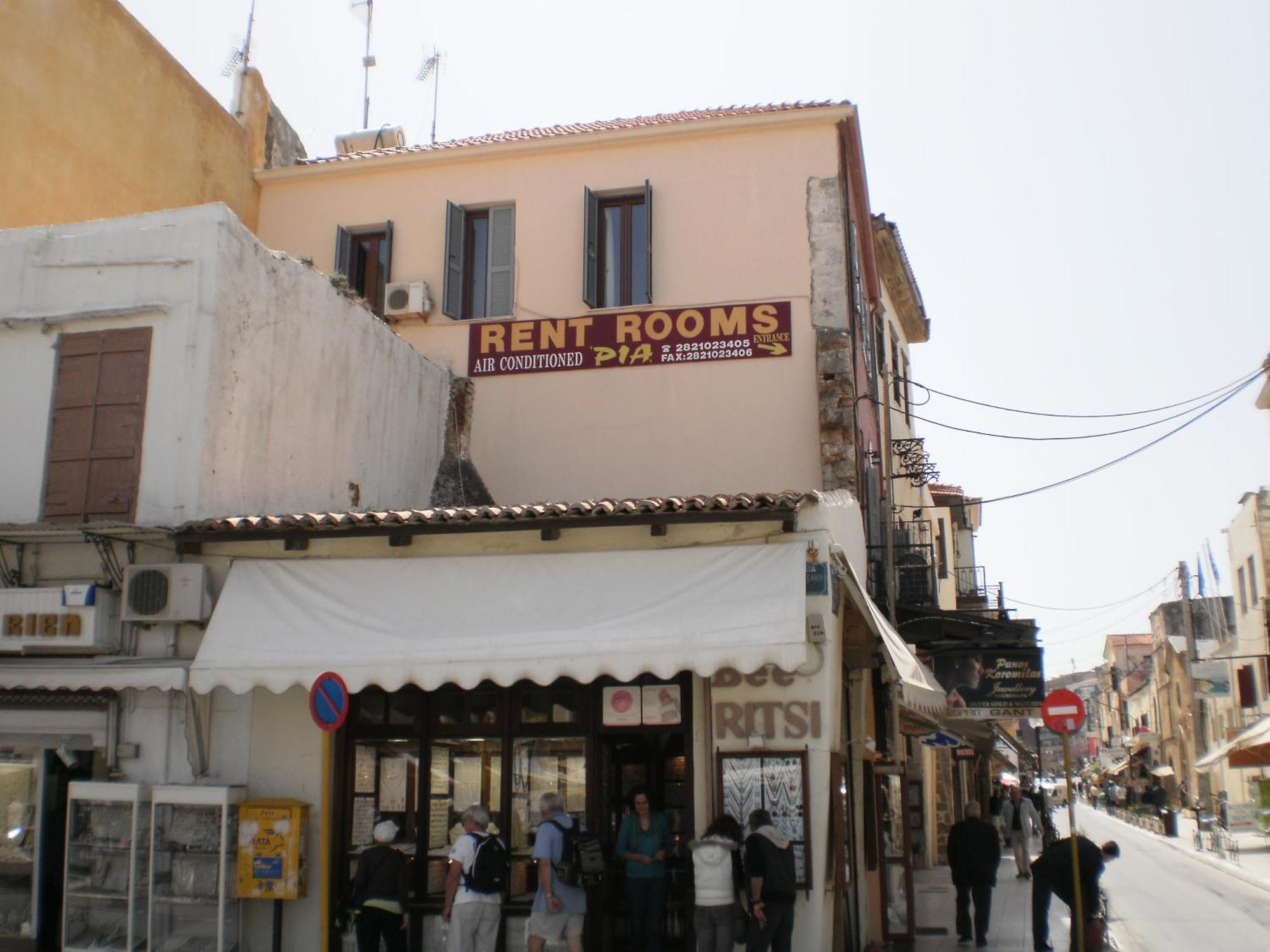 Pia Rooms Hriszí Aktí Haniá Kültér fotó